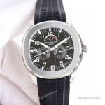 New! Swiss Grade 1 Patek Philippe Aquanaut Luce 39.9 mm Watch Black Moonphase